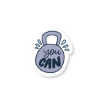 YOU CAN STICKER