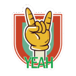 YEAH STICKER