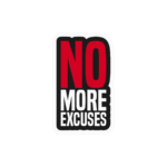 EXCUSE STICKER