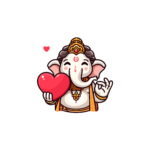 Baby Ganesha Sticker