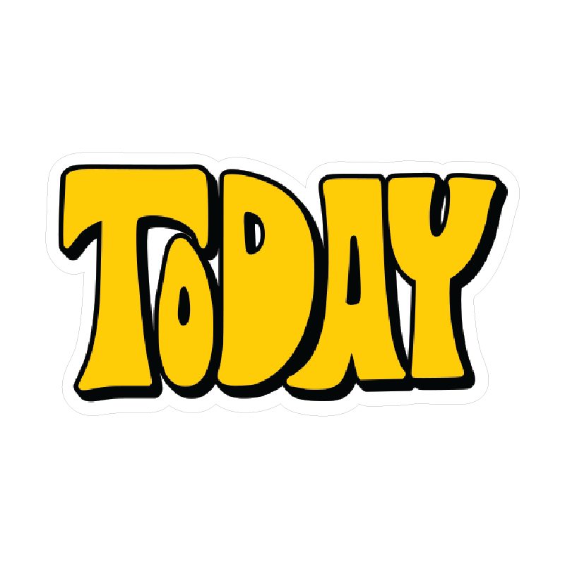 7 TODAY STICKER - Image 1