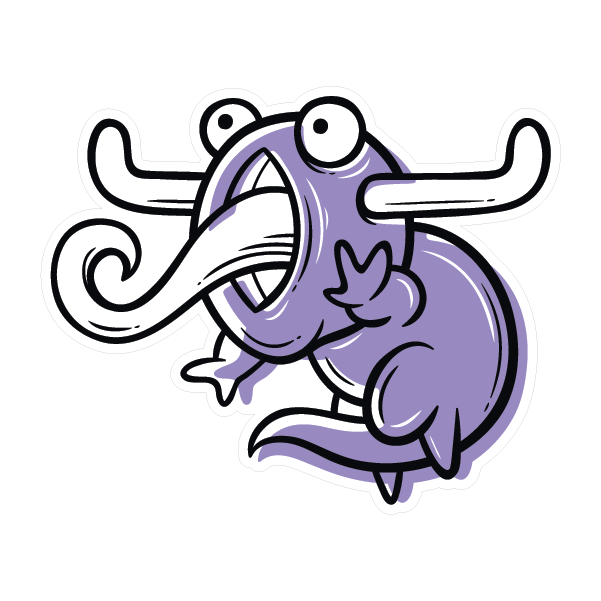85 funny cartoon sticker - Image 1