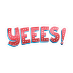 YEEES STICKER