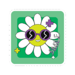 Flower Sticker