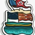 MAP STICKER