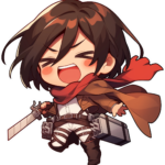 Cute Girl Sticker