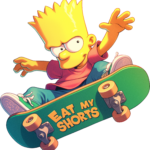 cartoon sticker