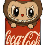Cute Cola Sticker